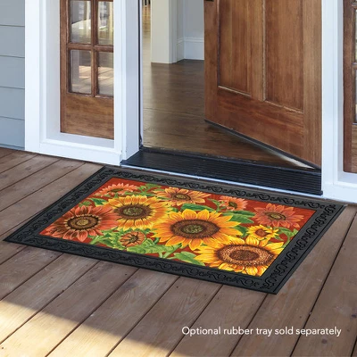 Briarwood Lane Colorful Sunflowers Fall Doormat Welcome Autumn Fl 2 Briarwood Lane Colorful Sunflowers Fall Doormat Welcome Autumn Fl - Image 2