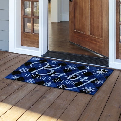 Baby It's Cold Outside Coir Winter Doormat 30" X 18" Indoor Outdoor Briarwood Lane 1 Baby It's Cold Outside Coir Winter Doormat 30" X 18" Indoor Outdoor Briarwood Lane