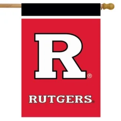 Briarwood Lane Rutgers University NCAA Licensed House Flag 28" X 40"