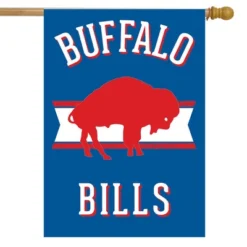 Briarwood Lane Retro Buffalo Bills House Flag NFL Licensed Double-Sided 28"x40"