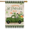 Briarwood Lane St. Pat's Pickup Holiday House Flag 28" X 40" Bria