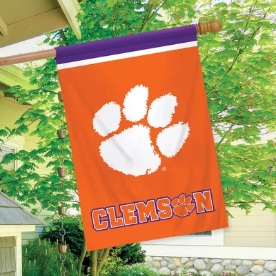 Briarwood Lane Clemson Tigers House Flag NCAA Licensed 28" X 40" 2 Briarwood Lane Clemson Tigers House Flag NCAA Licensed 28" X 40" - Image 2