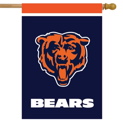 Briarwood Lane Chicago Bears House Flag NFL Licensed 28" X 40" 1 Briarwood Lane Chicago Bears House Flag NFL Licensed 28" X 40"