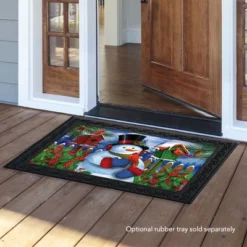 Snowman And Cardinals Winter Doormat 30" X 18" Indoor Outdoor Briarwood Lane 6 Snowman And Cardinals Winter Doormat 30" X 18" Indoor Outdoor Briarwood Lane -Home Decor Store GUEST fdcb0924 cdaf 4491 9a2a 83e841a50362